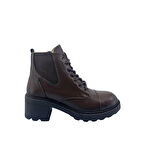 Albini 2630Z1050 Hakiki Deri Kadın Topuklu Bot 