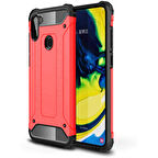 FitCase Samsung Galaxy A11 (A115) Zırh Tank Tam Koruma Arka Kapak