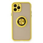 iPhone 11 Pro Kılıf Montrea Ring Yüzük Stantlı Kapak