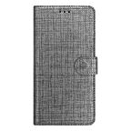 Samsung Galaxy A03s Kılıf FitCase Fabric Kapaklı Cüzdanlı