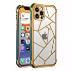 iPhone 11 Pro Max Kılıf Lazer Prizma Kamera Korumalı Kapak