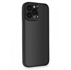 iPhone 13 Pro Max Kılıf Freya Lazer Lens Kamera Çerçeveli Silikon Kapak