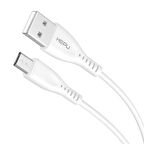 HEPU HP-417 Venus USB - Micro USB QC3.0 3.1A Şarj Kablosu 1mt Beyaz