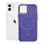 iPhone 12 / 12 Pro Kılıf FreyaX Seri Magsafe Özellikli Silikon Kapak