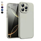 iPhone 15 Pro Max Kılıf Kamera Korumalı Lansman Silikon Kapak