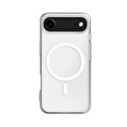 iPhone 17 Air Kılıf Magsafe Özellikli Şeffaf Silikon Kapak