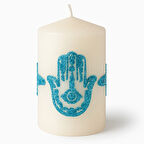 Chandra El Yapımı Beyaz Bolluk Ve Bereket Kokulu Mum