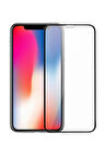 Iphone X Tam Kaplayan Kırılmaz Cam Koruyucu 5d 9d Siyah