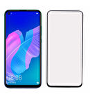 Huawei P40 Lite  Tam Kaplayan Kırılmaz Cam Koruyucu 5d 9d Siyah