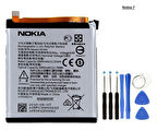 NOKIA 7 Batarya Pil TA1041-TA1100-TA1097 HE340 ve Tamir Seti