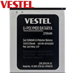 Vestel Venüs V3 5010 Pil Batarya 2250 mAh
