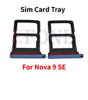 Huawei Nova  9 SE Pro Sim Kart Yuvası Tepsi Tutucu Sim Kart Okuyucu Soketi