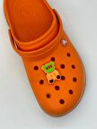 Bee Yazılı Ayıcık Temalı Işıklı Jibbitz Crocs Terlik Süsü
