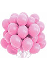Metalik Pembe Balon Buketi 20 Li