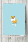 Küçük Köpek Çocuk Odası Poster 