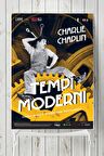 Modern Times-asri Zamanlar Charlie Chaplin Film Afişi Poster 2 