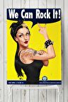 We Can Rock It Eğlenceli Mizahi Poster 