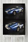 Shelby Cobra Daytona Coupe Araba Posteri 2 