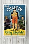 City Lights-şehir Işıkları Charlie Chaplin Film Afişi Poster 4 