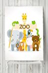 Zoo Çocuk Odası Poster 