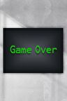 Game Over Oyun Poster 