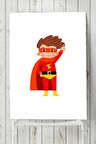 Süperkahraman Çocuk Odası Poster 3 