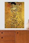 Adele Bloch Bauerin Portresi - Klimt Sanatsal Poster
