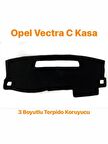 OPEL VECTRA C KASA 3 BOYUTLU VİP DERİ TORPİDO KORUYUCU