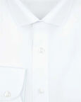 Beyaz Slim Fit Düz Klasik Yaka Gömlek
