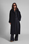 June Kadın Palto Lacivert