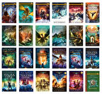 Rick Riordan Seti 24 Kitap (Olimpos Kahramanları - Kane Günceleri - Apollonun Görevleri - Magnus Chase - Percy Jackson ve Olimposlular 
