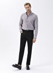 Süvari Normal Bel Normal Paça Slim Fit Siyah Erkek Pantolon Pn1014100161