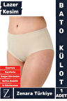 İz İç Göstermez Kaymaz Vücut Şekillendiren Sıkılaştıran Toparlayan LAZER KESİM Bato Külot Korse