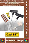 Premium Otomobil Kamyon Bisiklet Ticari Araç Motorsiklet Yama Tamir Acil Durum Lastik Tamir Seti