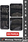 Yüksek Kaliteli Çok Amaçlı Dikiş İğne İplik Tamir 55 Farklı Boy Tamir Dikiş İğne Seti