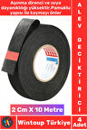 Aşınma Dirençli Korozyona Dayanıklı Kaymaz Kalıntı Bırakmaz Alev Geciktirici Bant 2 CmX10 Mtr 4 Adet