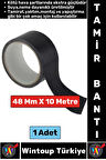 Ultra Güçlü Su Neme Dayanıklı Çok Amaçlı Montaj Onarım İzolasyon Tamir Bantı Siyah 48 Mm x 10 Metre