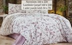 Livoras Home Tek Kişilik Nevresim Takımı Nevresim 160 x 220 Çarşaf 160 x 240 Yastık 50 x 70