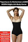 Özel Üretim İz İç Göstermez Kaymaz Sıkılaştırıcı Şekillendirici LAZER KESİM Gögüs Altı Body Korse