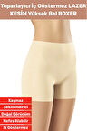 Özel Üretim İz İç Göstermez Kaymaz Sıkılaştırıcı Şekillendirici LAZER KESİM Yüksek Bel Boxer Korse