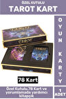 Premium Manevi Ruhsal Rehberlik Kader 78 Kartlı ÖZEL KUTULU Yorumlama Kitapçıklı TAROT KARTLARI