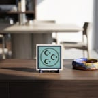 Özel Tasarım Üç Hilal Motifli Dekoratif Obje, Çalışma Alanınıza Enerji Katan Detay 10x10 cm