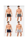 Erkek Nefes Alan Bambu Boxer Antrasit/ 4 Adet