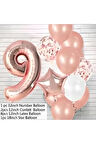 Rose Gold Yaş Balon Set-1-2-3-4-5-6-7-8-9