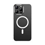 iPhone 15 Pro Max Kılıf Magsafe Şarj Özellikli Toz Önleyici Helo Kapak