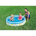 Mashotrend 51009 3 Boğumlu Desenli Havuz 122x25 Cm Havuz - Çocuk Havuzu