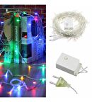 10 Metre Dekor Led Rgb 8 Fonksiyonlu - Rgb Dekor Led 100 Ledli - Çam Ağacı Süsü Yılbaşı Süsü