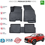 TİGGO 7 PRO ARACA ÖZEL 3D PASPAS 2022 2023 2024 2025