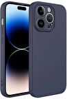 Apple iPhone 14 Pro Kılıf Lansman Tasarım İç Yüzeyi Kadife Silikon