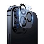 Baseus 2 Adet Set 0.3MM iPhone 13 Pro, 13 Pro Max Ful Kaplama Kamera Koruyucu, Çizilmez, Toz Tutmaz